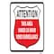 Signmission Safety Sign, 12 in Height, Aluminum, 25300 A-1218-25300 - alternate 1